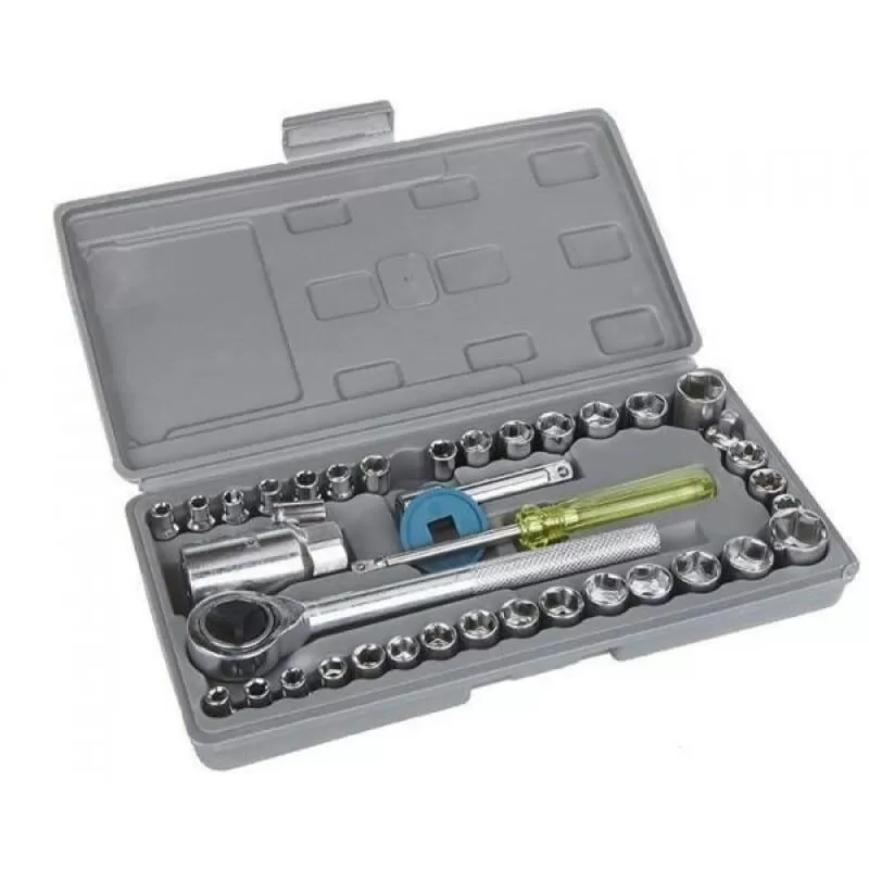 40pc Aiwa Tool Kit - Silver