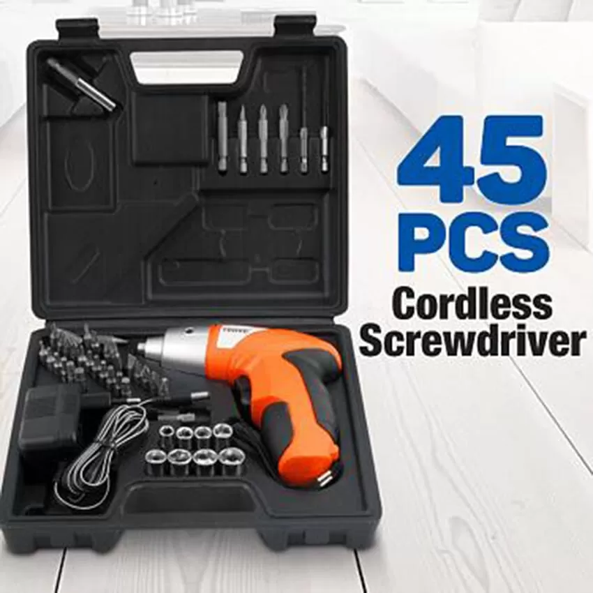 45 PCS Cordless Tool Kit - image 3