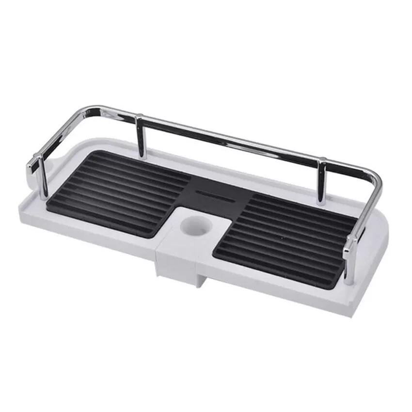 Bathroom Pole Shelf Shower Storage Rack