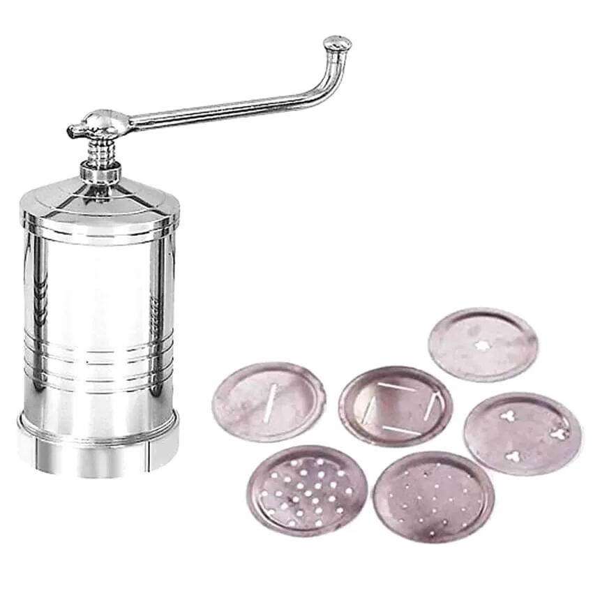 Stainless Steel 6 Pcs String Hopper Maker