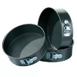 3pcs Set 18, 20 & 22cm  Non Stick Spring-form Baking Tray 