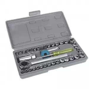 40pc Aiwa Tool Kit - Silver
