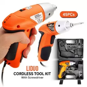 45 PCS Cordless Tool Kit