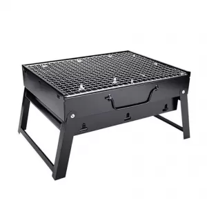 Small Portable BBQ Barbecue Steel Charcoal Grill Out Door