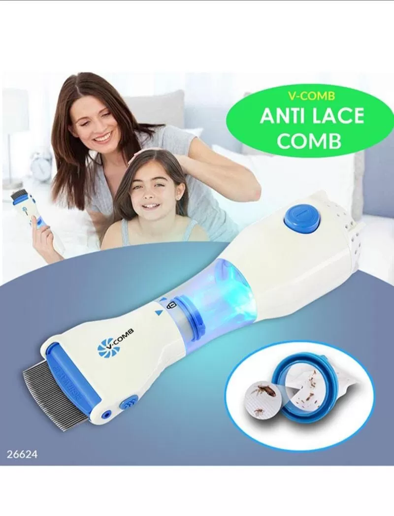 V Comb – Electric Head Lice Removing Comb - image 2