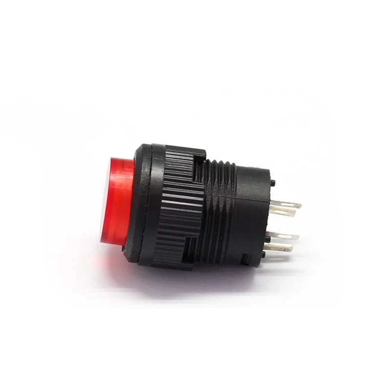 16MM 12V Latching R16 503AD Push Button Switch - image 2