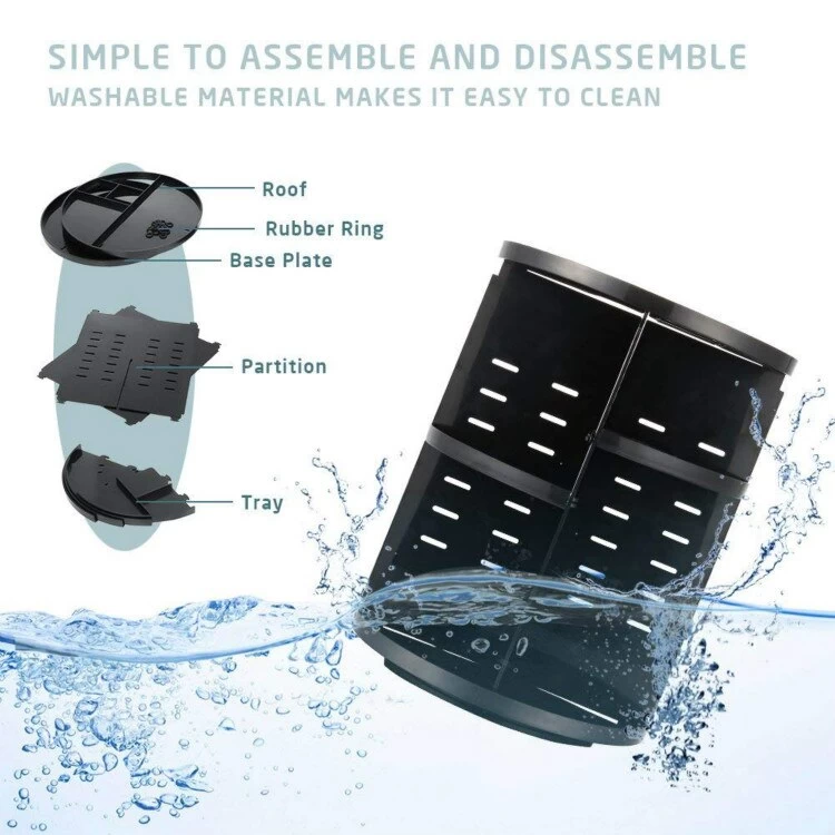 360 Rotating Makeup Organizer - image 5