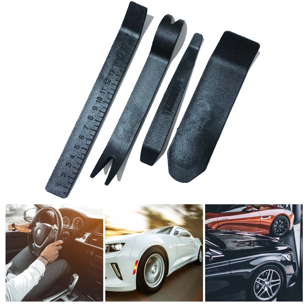 4 pcs Car Dashboard Door Panel Open Plastic Tool Set - image 2