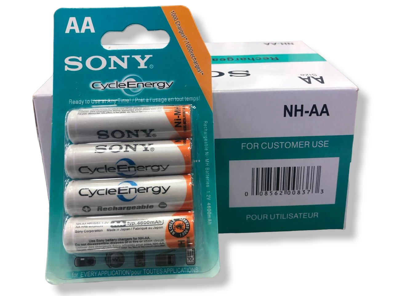AA SONY RECHARGABLE BATTERY | - image 2