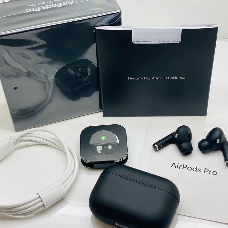 airpod pro black premium grade quality - image 2
