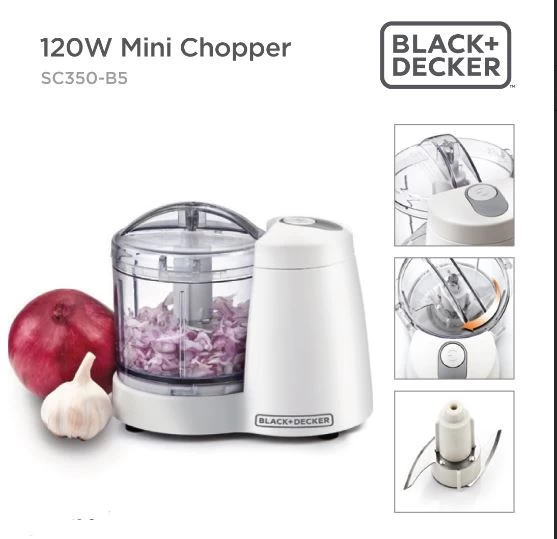 Black and Decker One Touch Mini Chopper