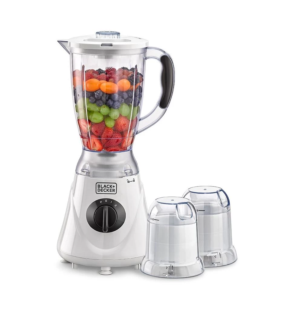 Black + Decker Blender with 2 Grinder Mills - 300W - image 5