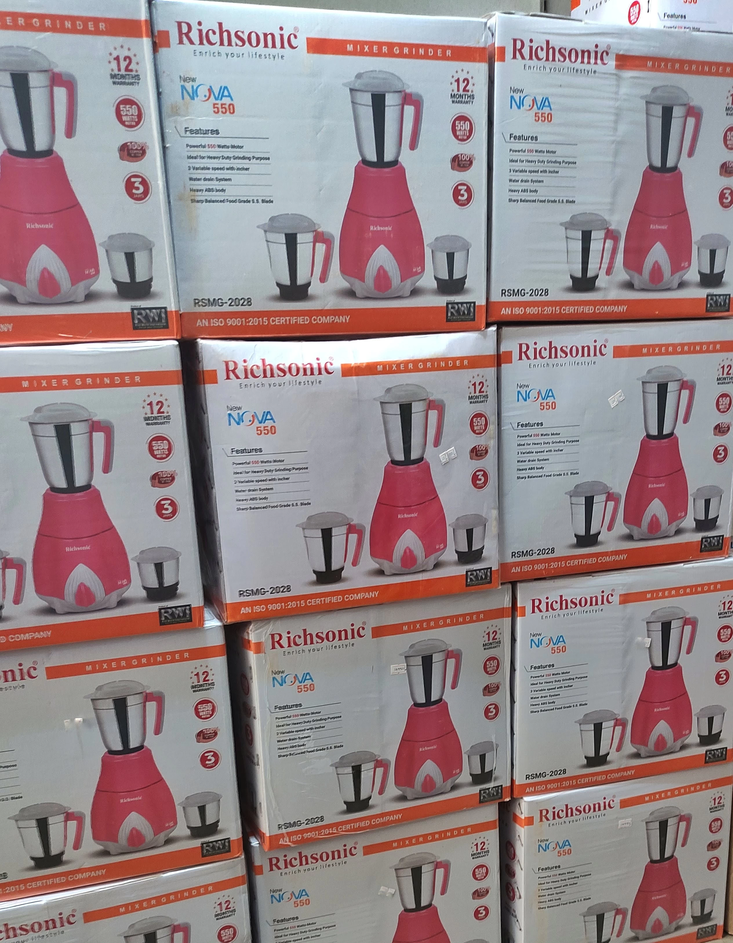 Blender And Mixer Grinder 550 W Richsonic Made In Indea - image 2