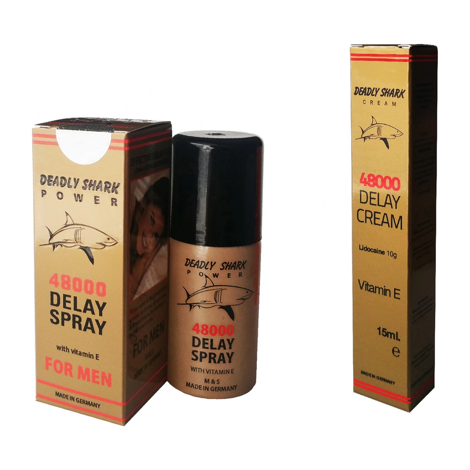 Deadly Shark Delay Spray  men 48000 Delay spray for men - image 2