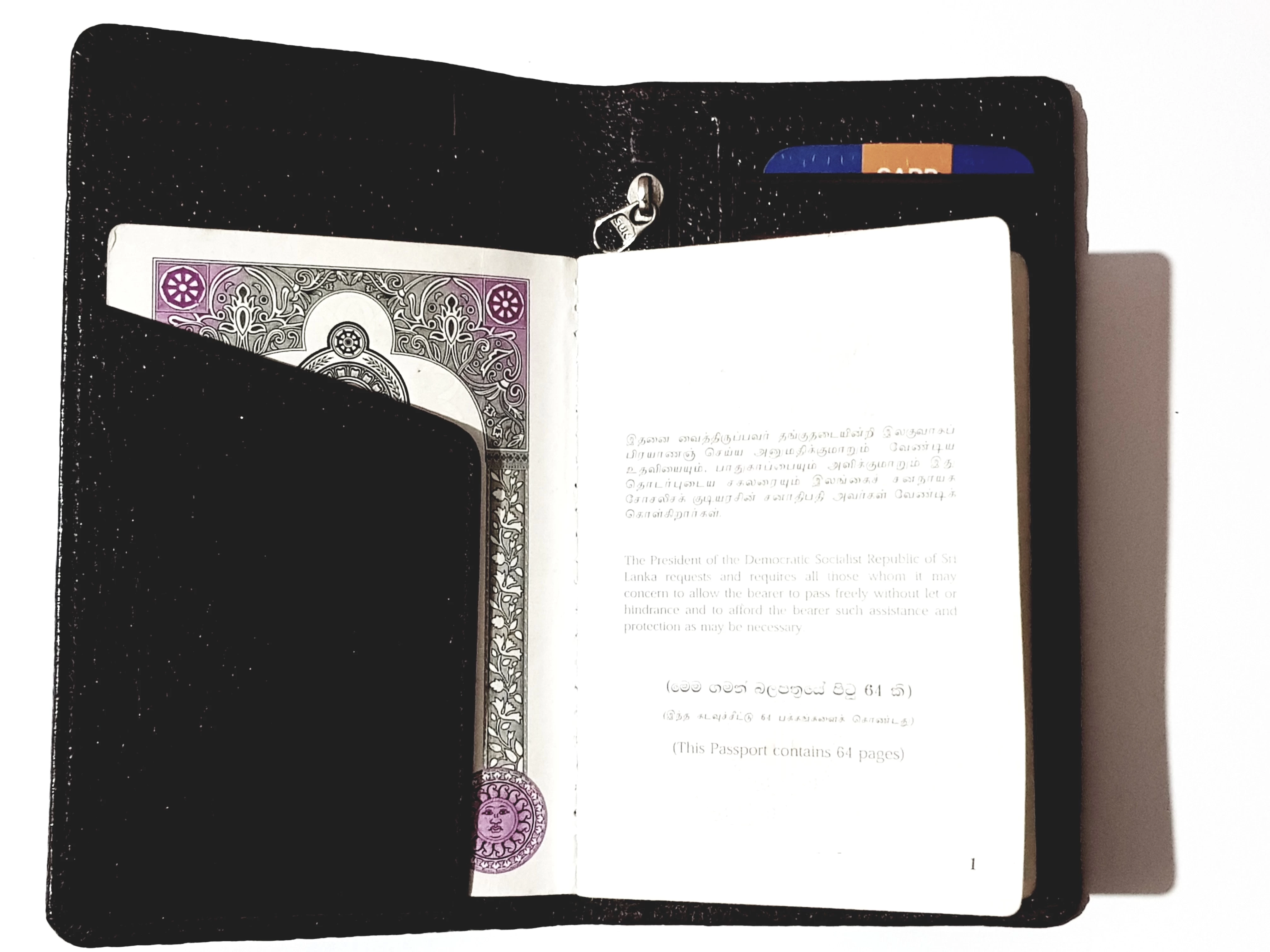 Genuine Leather Passport Holder Wallet - image 5