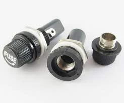Glass Fuse Holder Panel Mount Fuse Socket 10A 250v - image 3