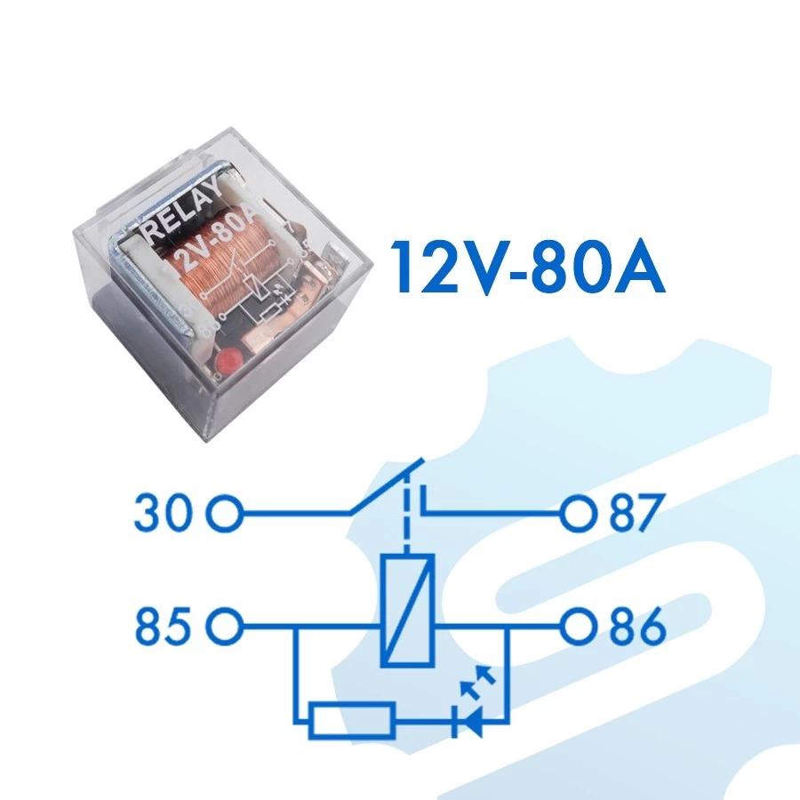 Horn Relay with Socket And Harness 4Pin 12V Universal - image 3