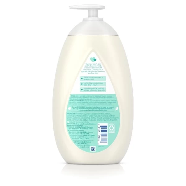 Johnsons Baby cottontouch face & Body Lotion 500ml Italy - image 3