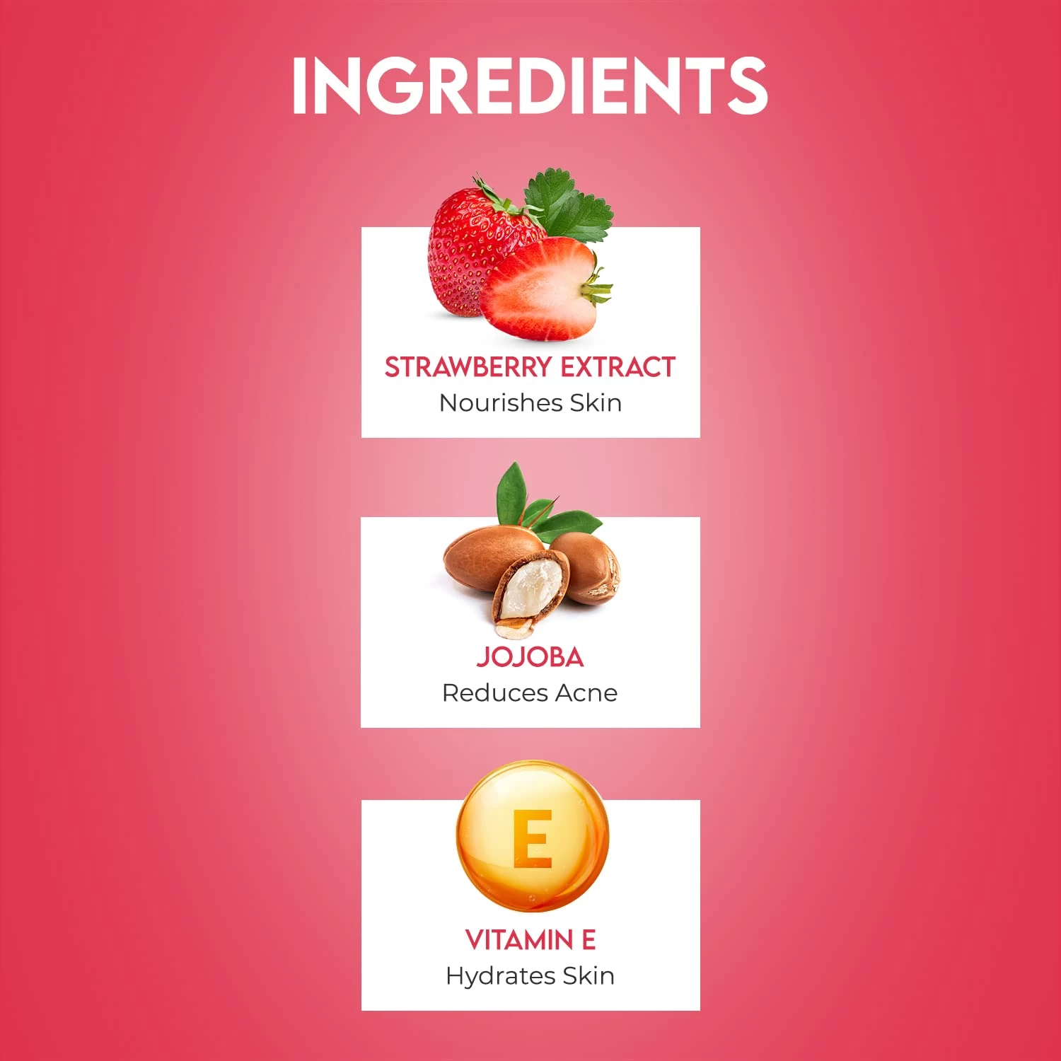 Jovees Face Wash - Strawberry - 120ml - image 2