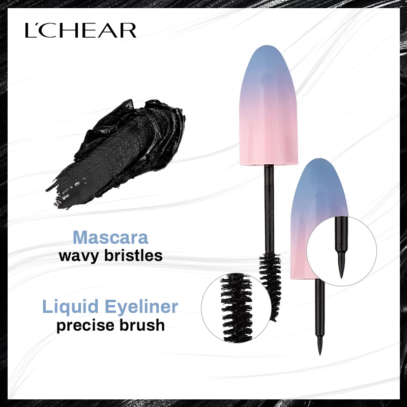 Lchear Waterproof Eye Makeup Eyeliner & Mascara Set - image 3