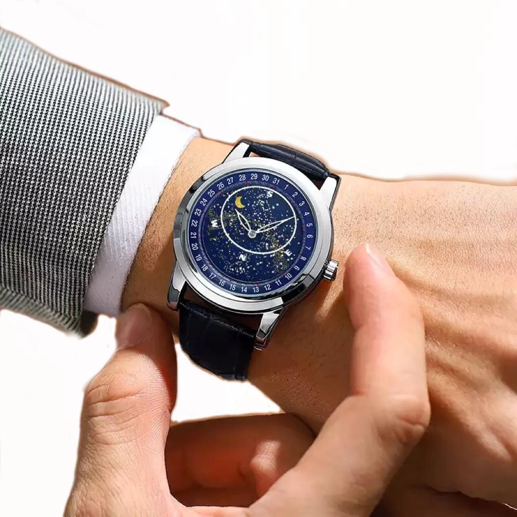 live explosion star  men's watch water resistant watch - image 4