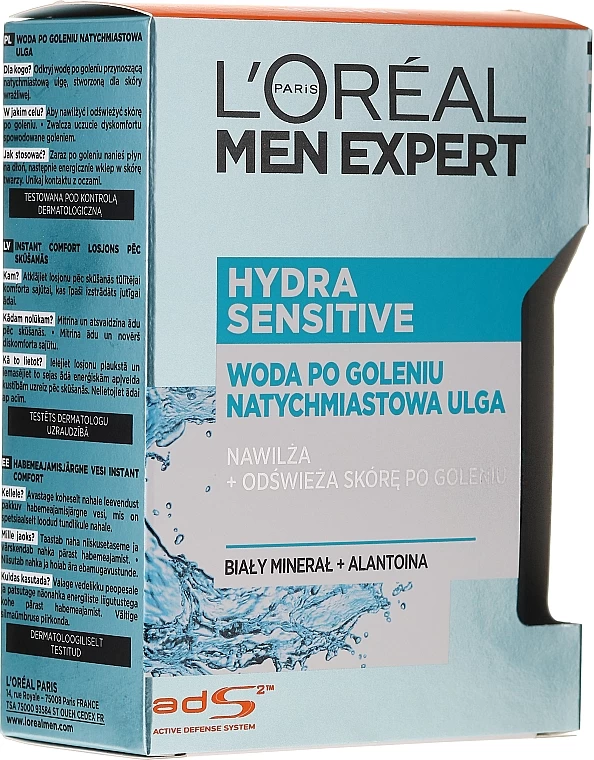 LOREAL MEN EXPERT HYDRA SENSITIVE ICE AFTER SHAVE BALM - image 2