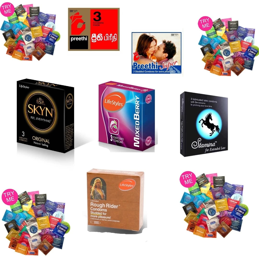 Mixed Condoms 12pcs - image 2