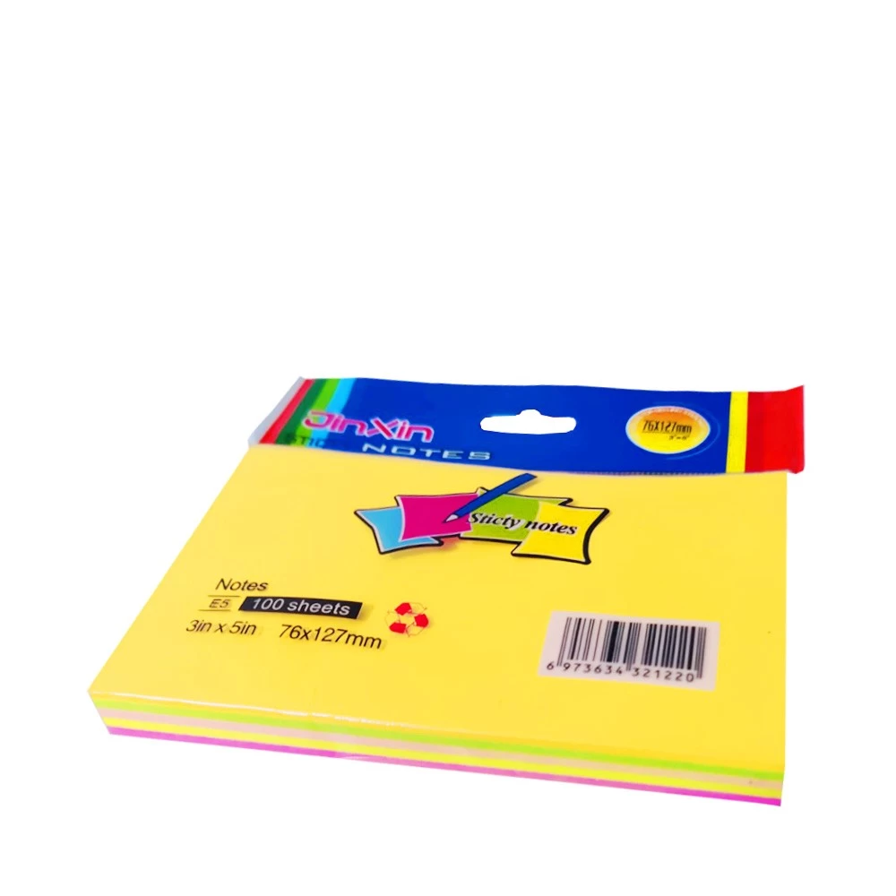 Multicolor Sticky Notes Self-Stick Paper Size: 3X5 inch - image 3