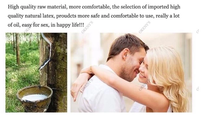 15 pcs natural latex condom with strawberry smell - image 6