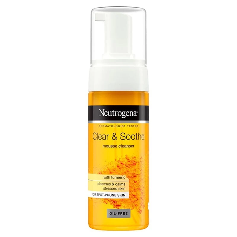 Neutrogena clear and soothe mousse cleanser 150 ml - image 2