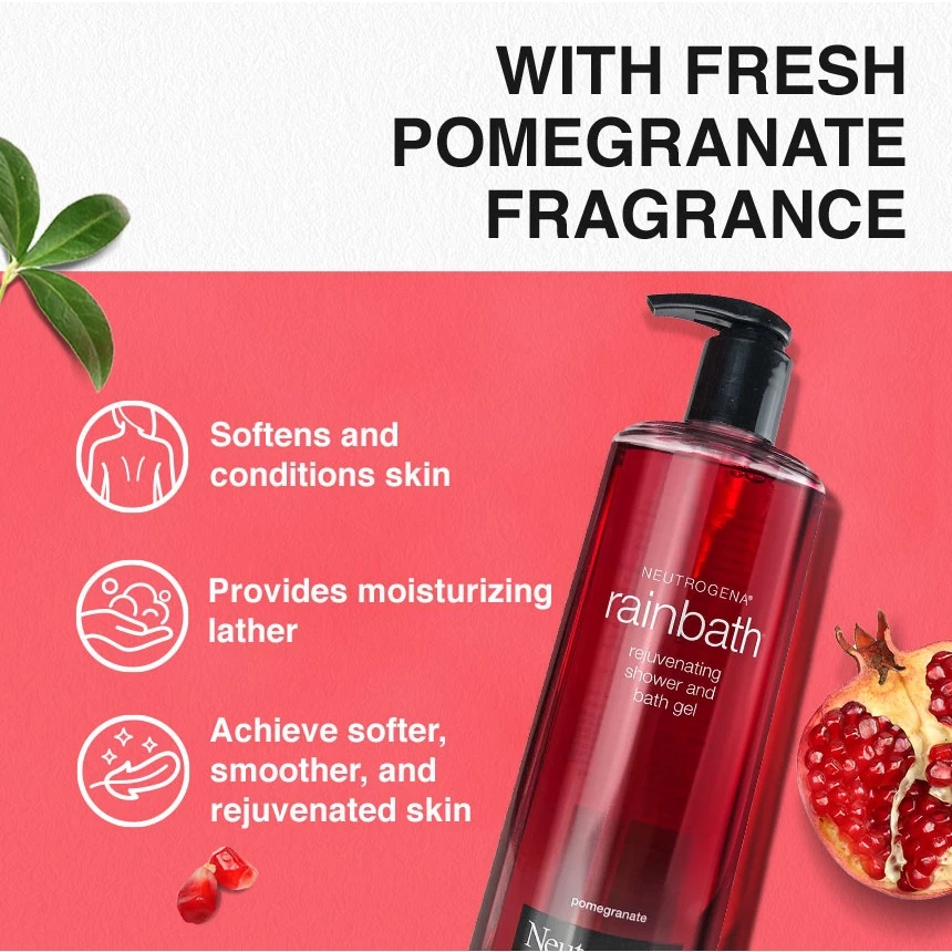 NEUTROGENA Rainbath Rejuvenating Pomegranate Shower Gel - image 2