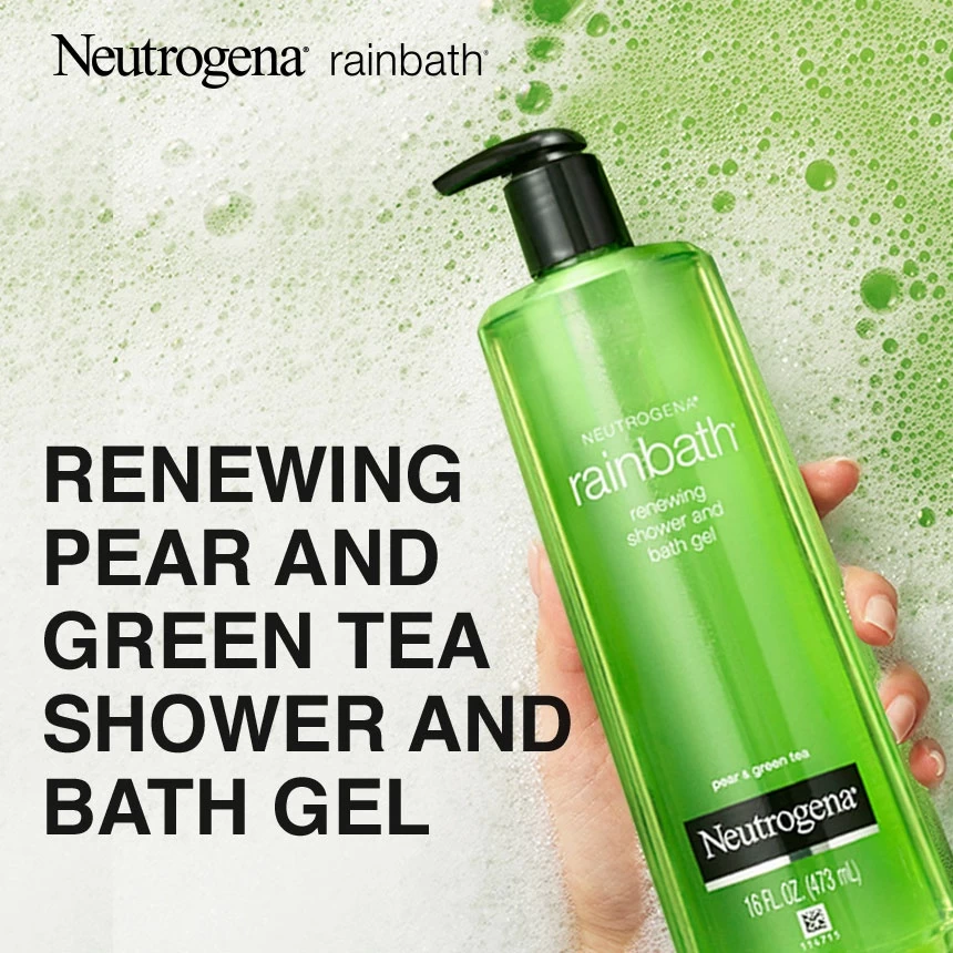 NEUTROGENA Rainbath Renewing Shower Gel Pear & Green Tea - image 2