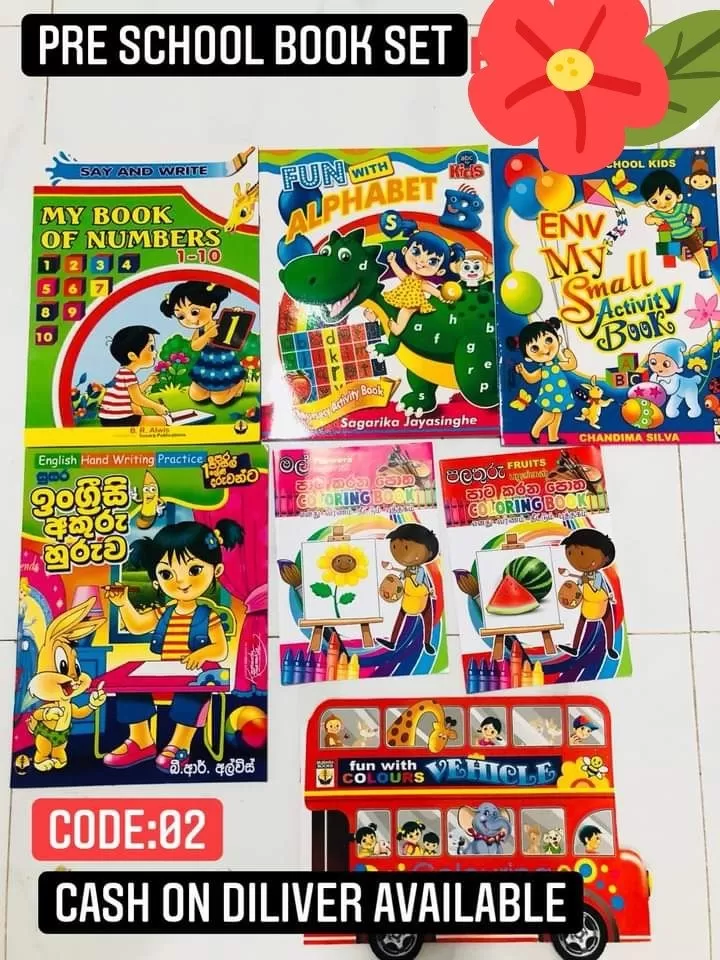 Nursery book set / preschool book set / 2 year to5 year