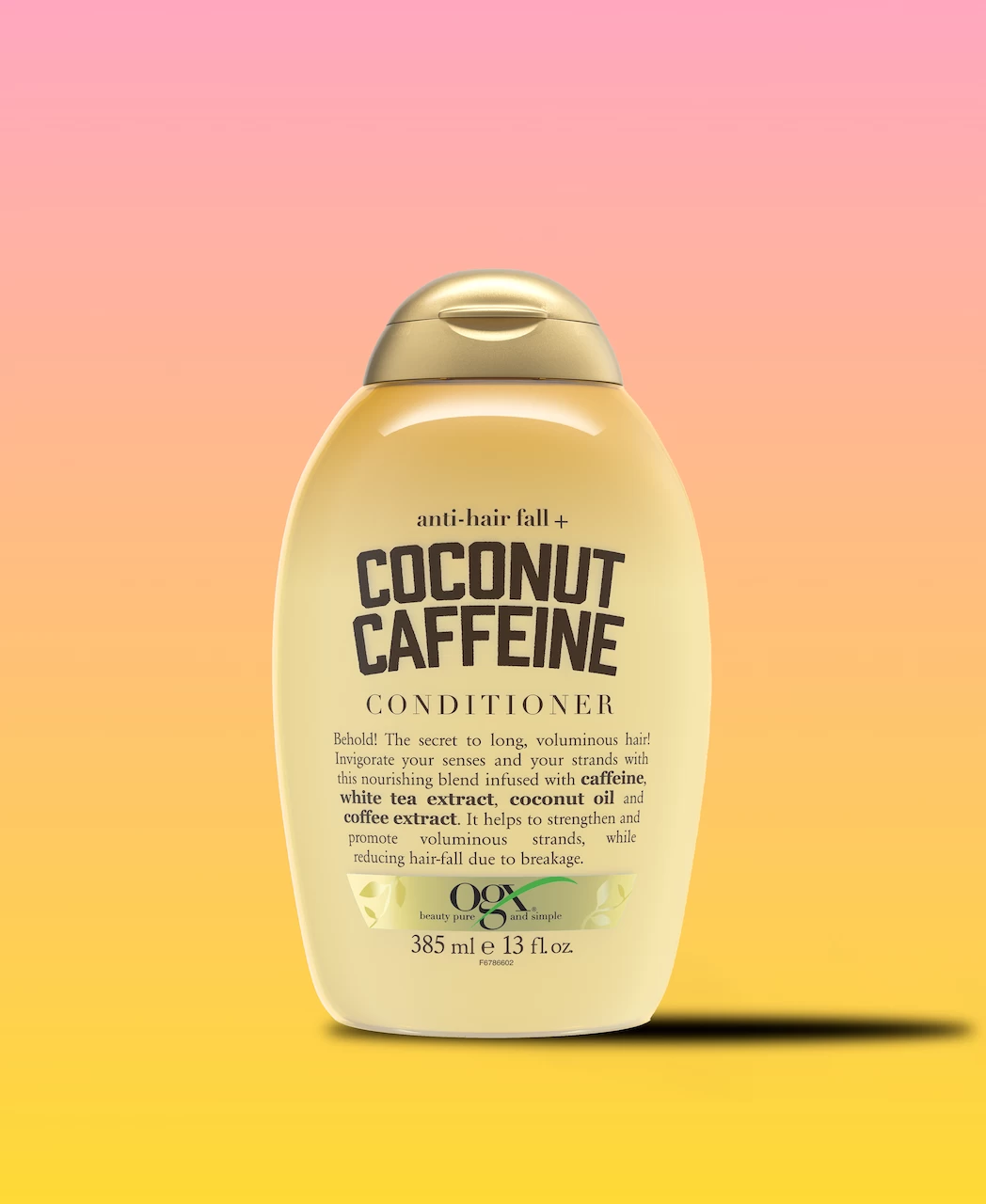 OGX Anti-Hair Fall Coconut Caffeine Strength Conditioner - image 1