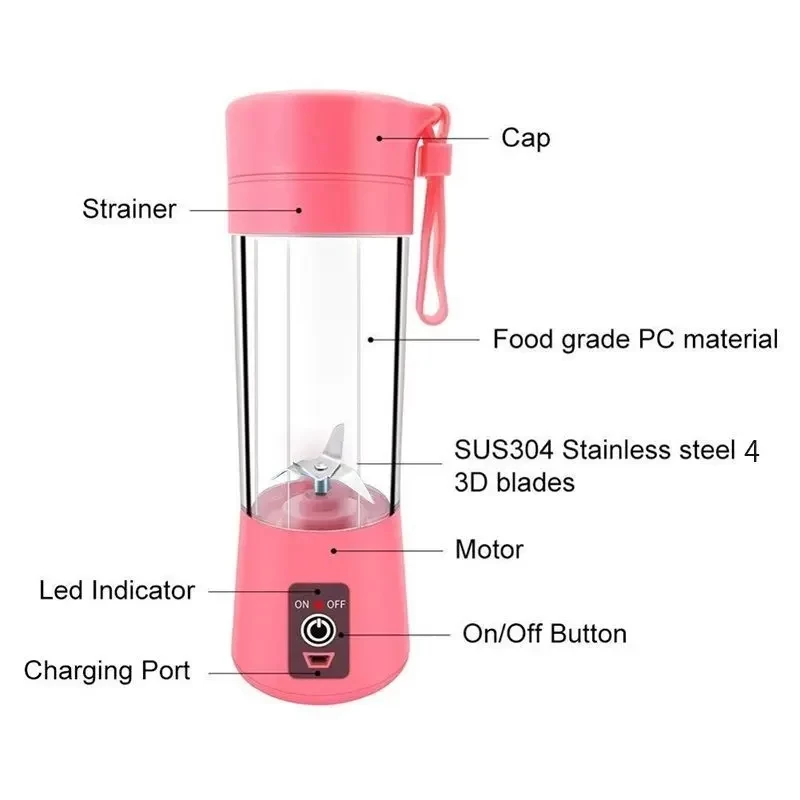 Portable Usb Fruit Juice blander - image 2