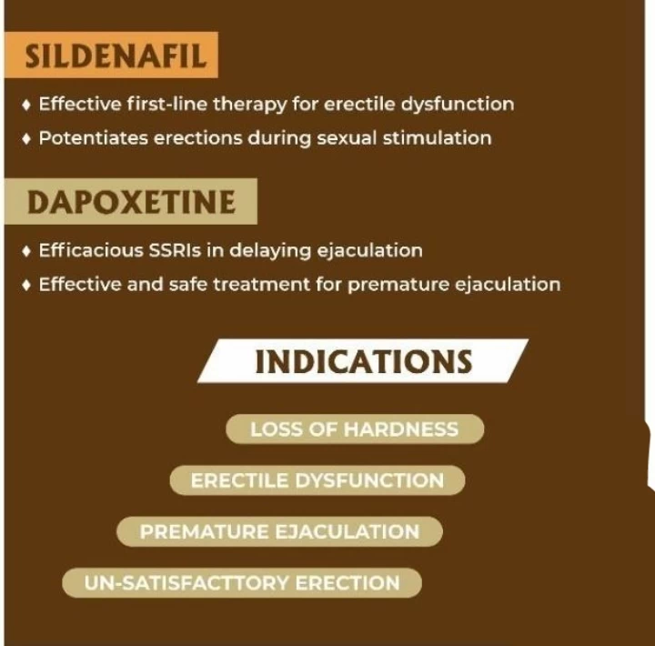 Premature ejaculation Dpx 30 with Enogra 100mg - image 2