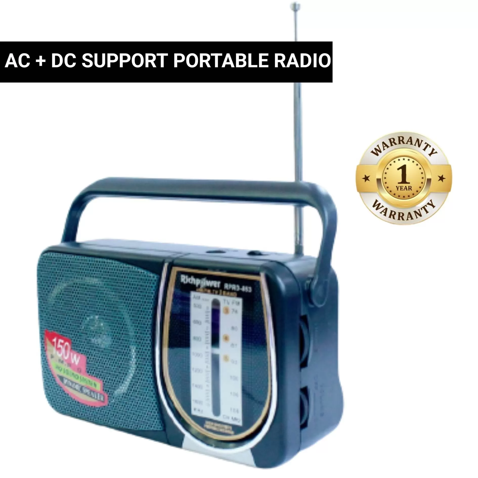Radio Richpower Portable RPRD -853/RPRD -854