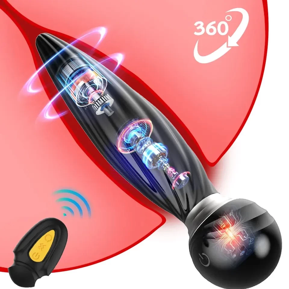 Remote Control Rotating Vibrate Massager - image 3