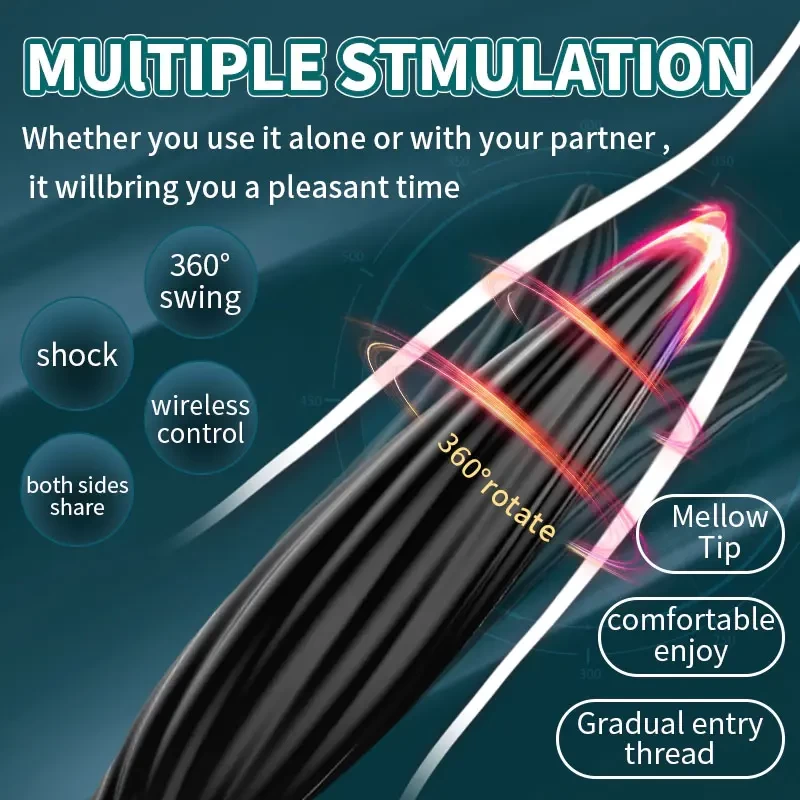 Remote Control Rotating Vibrate Massager - image 2