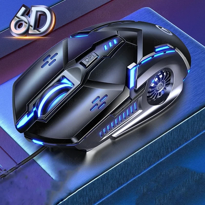 RGB G5 Gaming Mouse Silent 6 key mouse