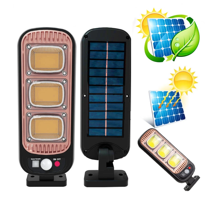 Solar Motion Sensor Light Outdoor Wall Lamp with RC - image 6