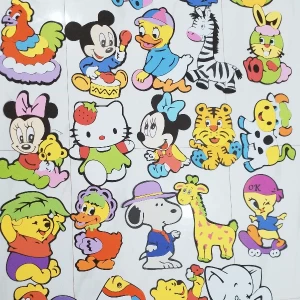 10 Pecess Baby Wall Sticker For Kids Room Decorations