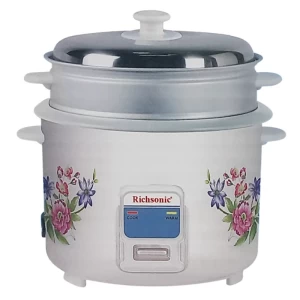 Richsonic Rice Cooker 1.0 L Automatic with  Sreamer