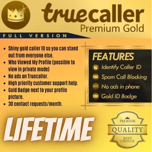 Buy Truecaller Gold | Lifetime Access | Gold Profile
