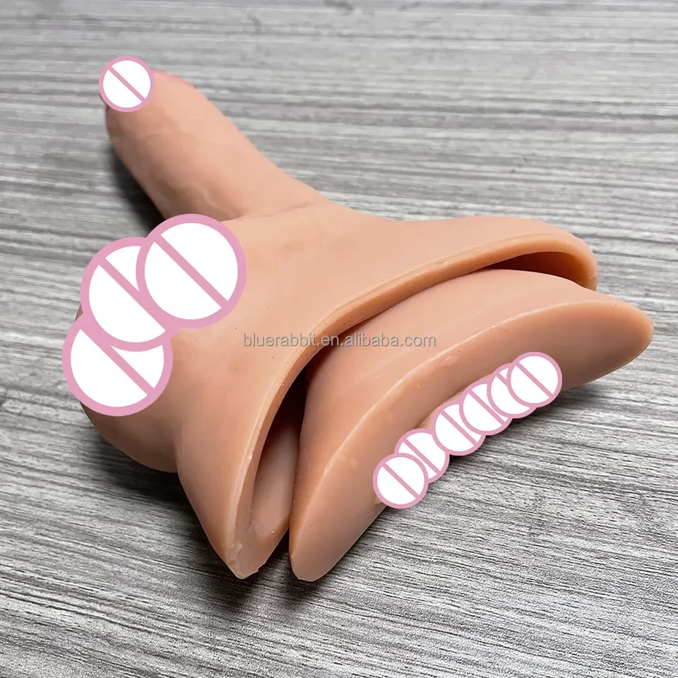 Transgender Strap On Packer with Silicone Insert Rod - image 2