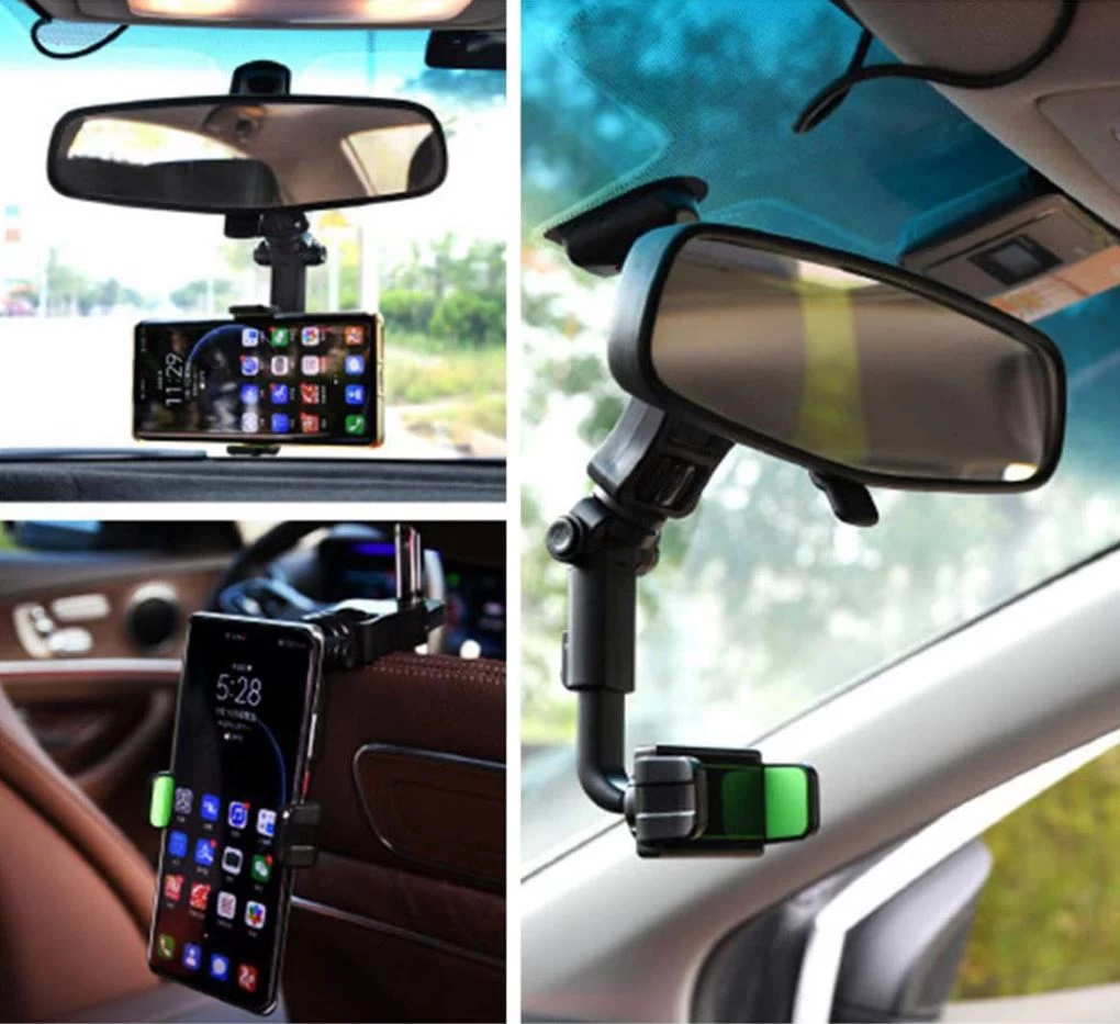Universal Phone Holder 360 Car Rear-view Phone Holder - image 3