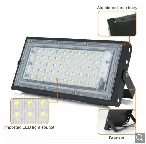50W LED Flood Lights Outdoor Waterproof AC 220V White Floodl