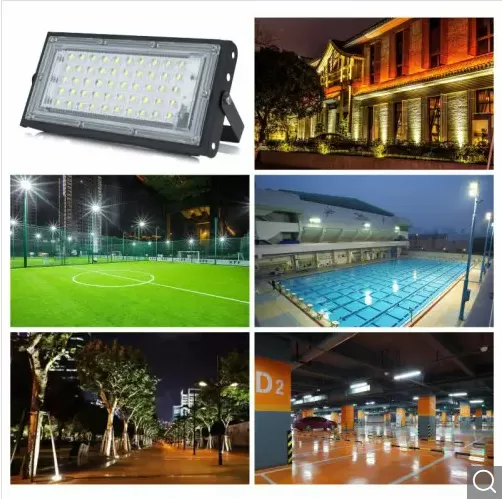 50W LED Flood Lights Outdoor Waterproof AC 220V White Floodl - image 6