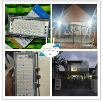 50W LED Flood Lights Outdoor Waterproof AC 220V White Floodl - image 3