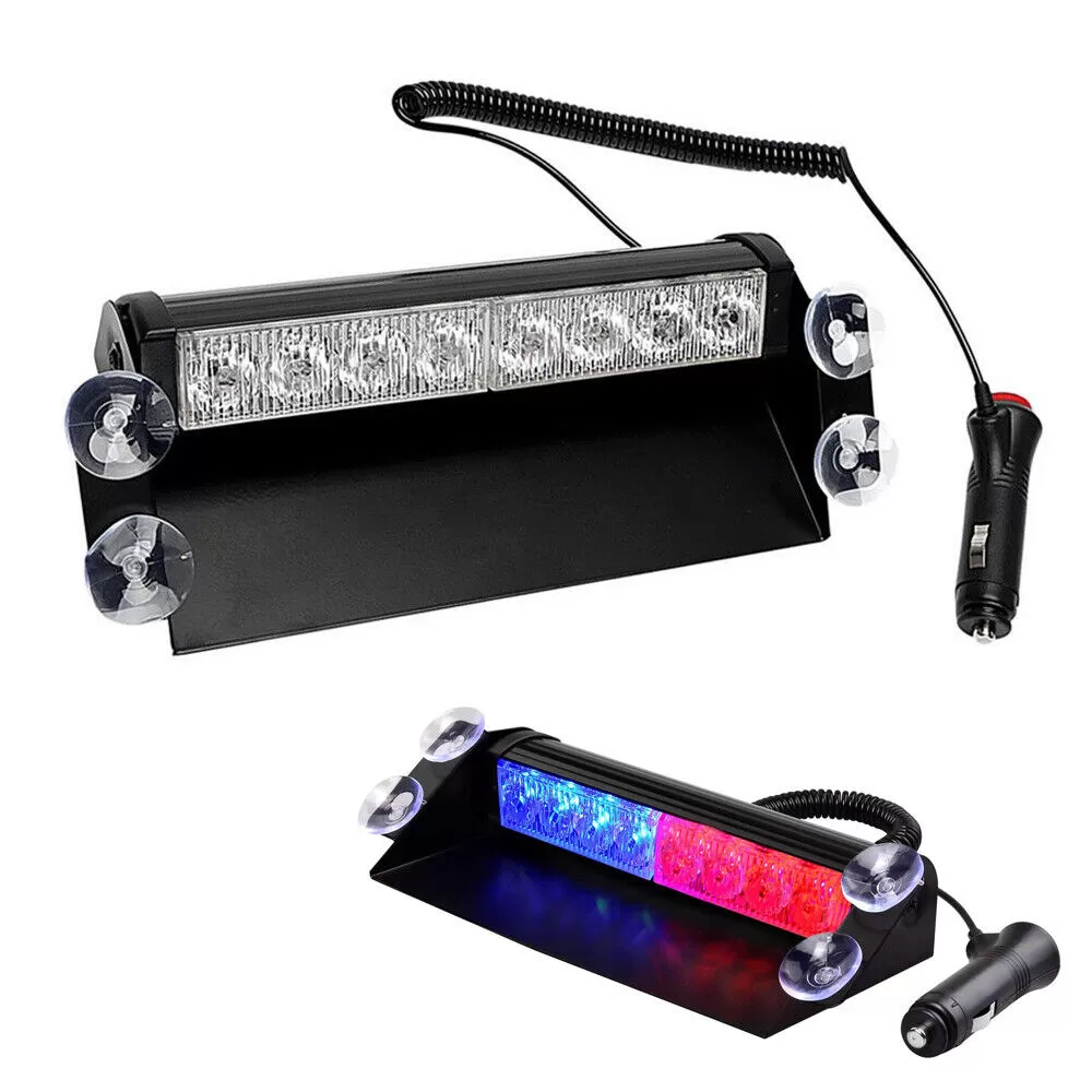 Car Police Strobe Metal Cover VIP Emergency Warning - image 2